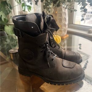 Stylmartin Rocket Women’s Black Leather Boots Size 39